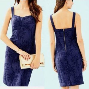 Lilly Pulitzer Navy Palm Dress